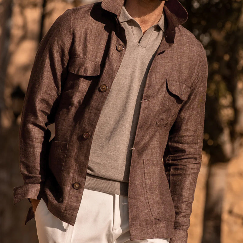Men's Casual Slim Fit Jacket | ZENDA