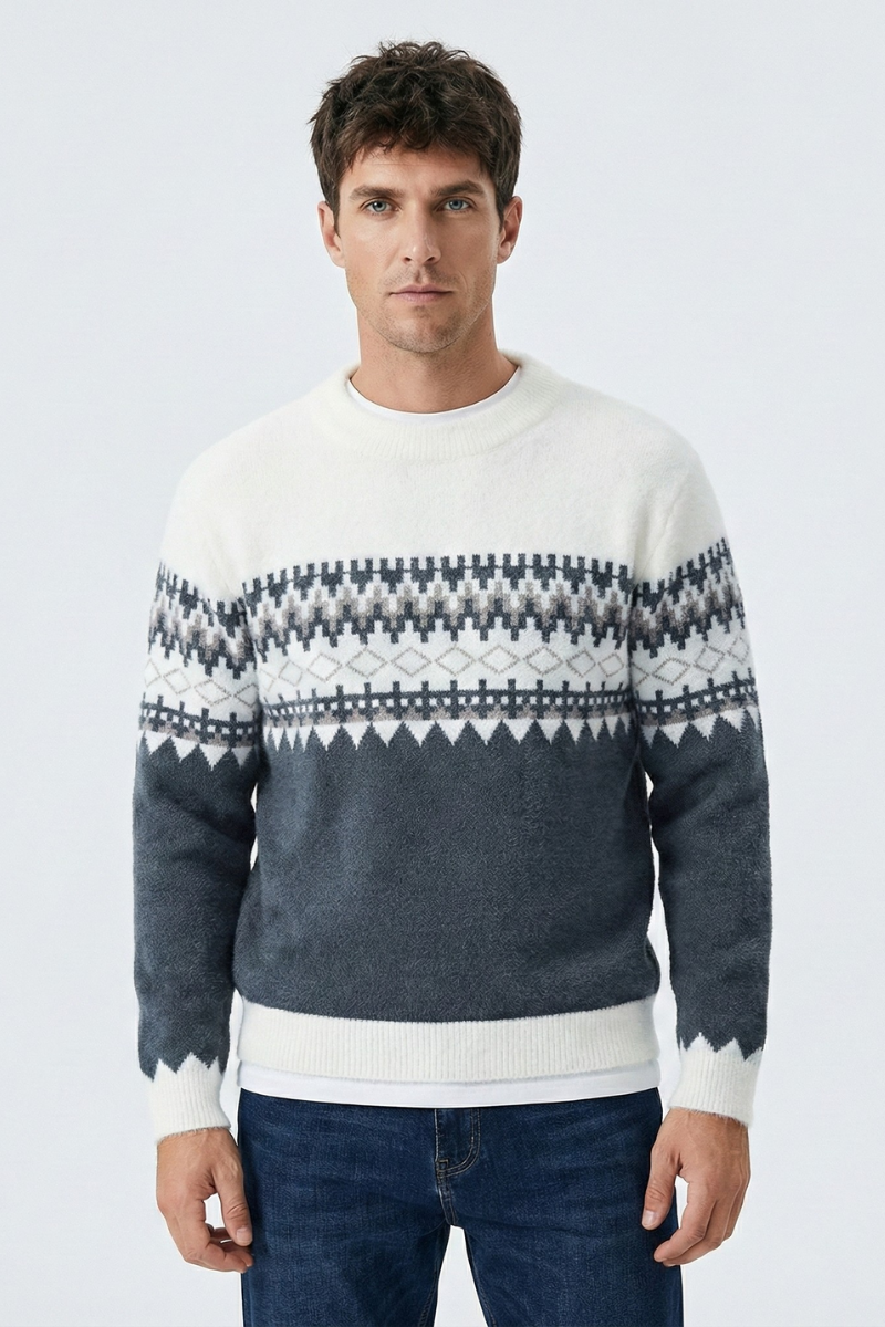 Glide Crew Neck Sweater | Zenda