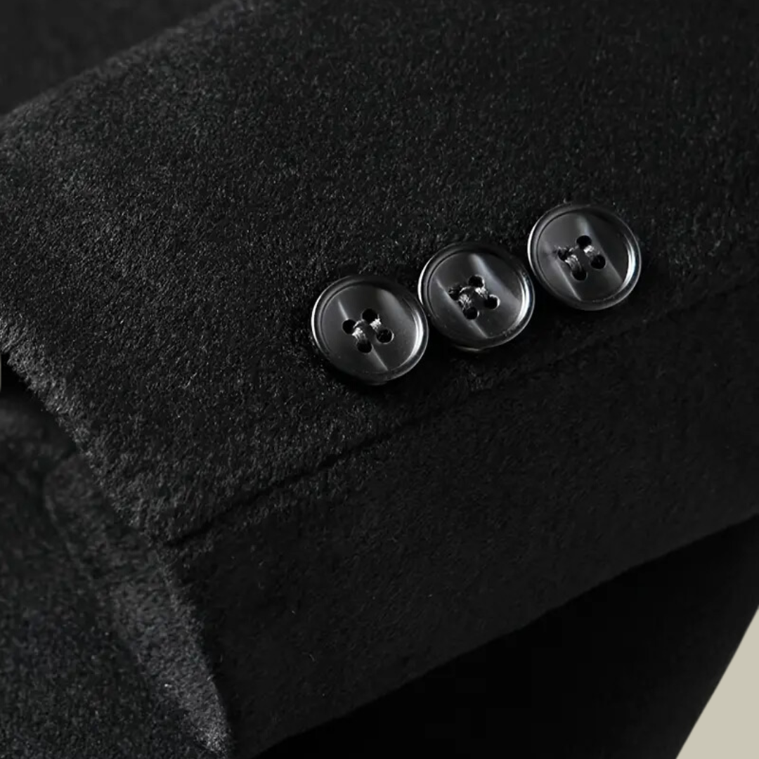 Men's Premium Woolen Long Jacket | ZENDA