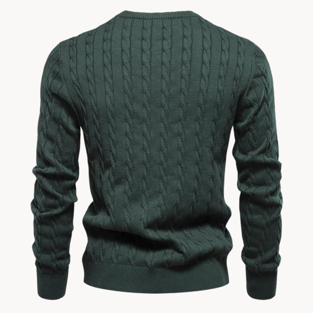 Kosta Cable Knit Sweater | ZENDA