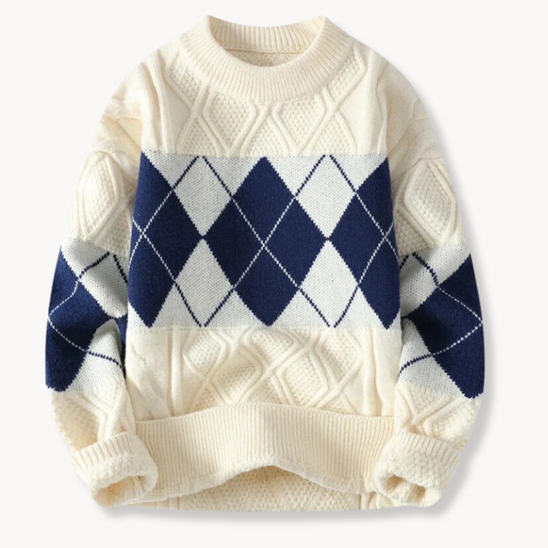Ellis GeoKnit Sweater | Zenda