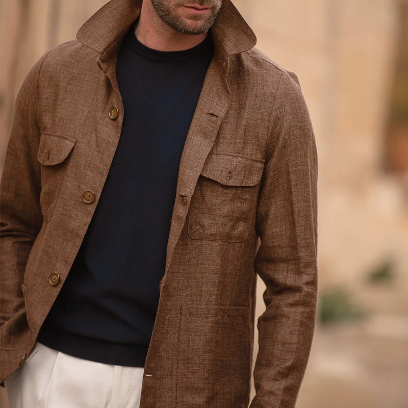 Men's Casual Slim Fit Jacket | ZENDA