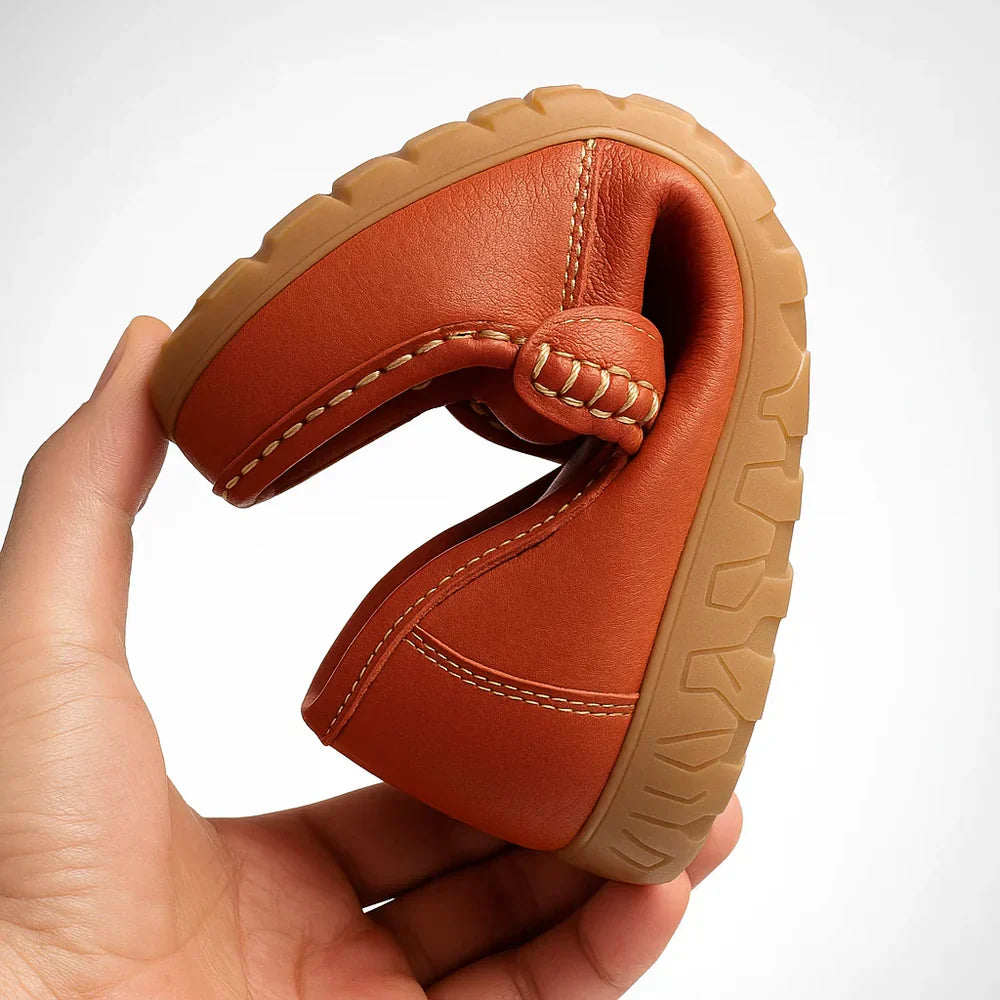 Orthopedic Leather Moccasin | Zenda