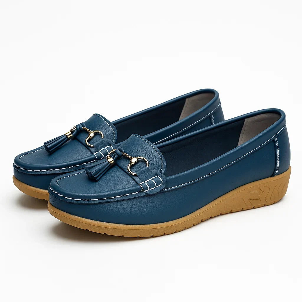 Orthopedic Leather Moccasin | Zenda