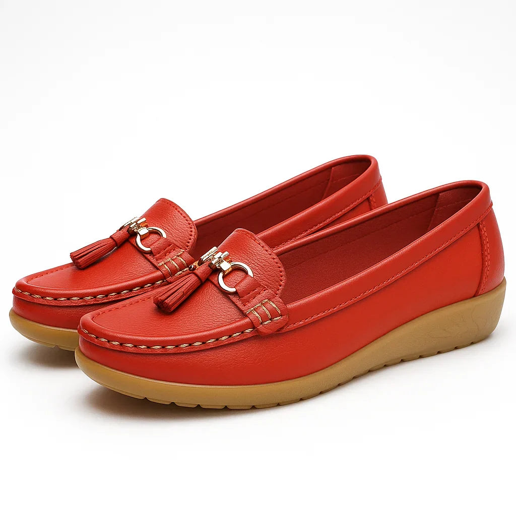 Orthopedic Leather Moccasin | Zenda