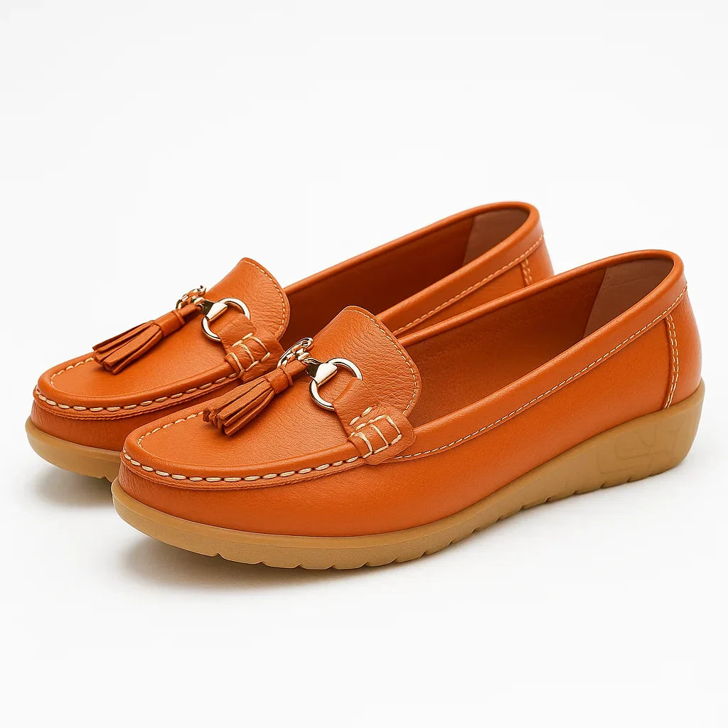 Orthopedic Leather Moccasin | Zenda