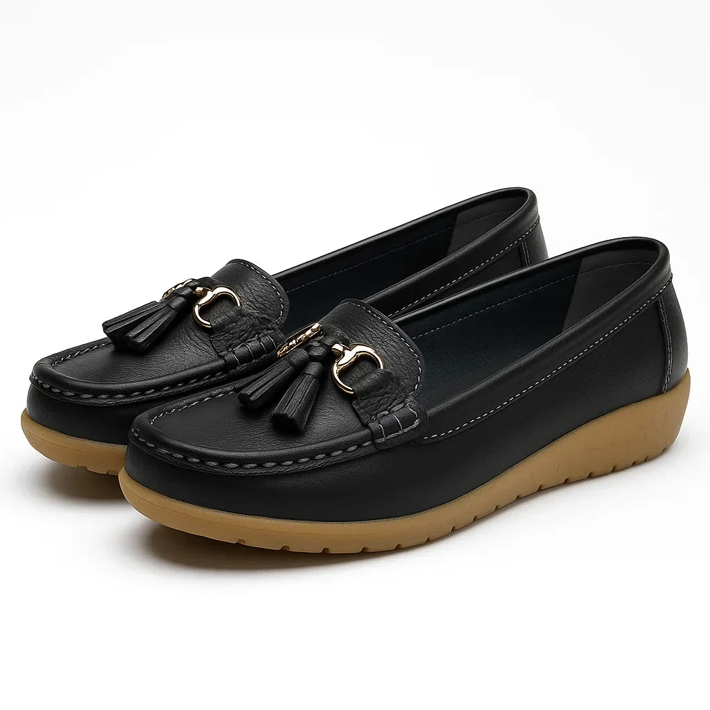 Orthopedic Leather Moccasin | Zenda