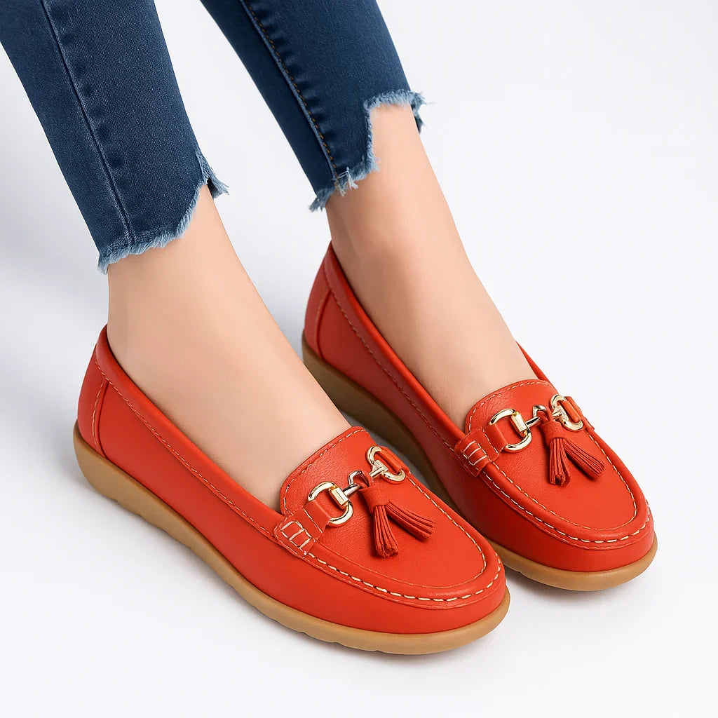 Orthopedic Leather Moccasin | Zenda