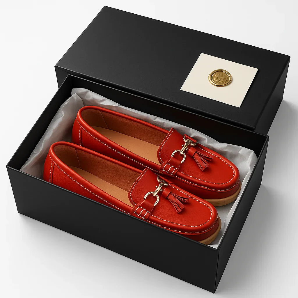 Orthopedic Leather Moccasin | Zenda