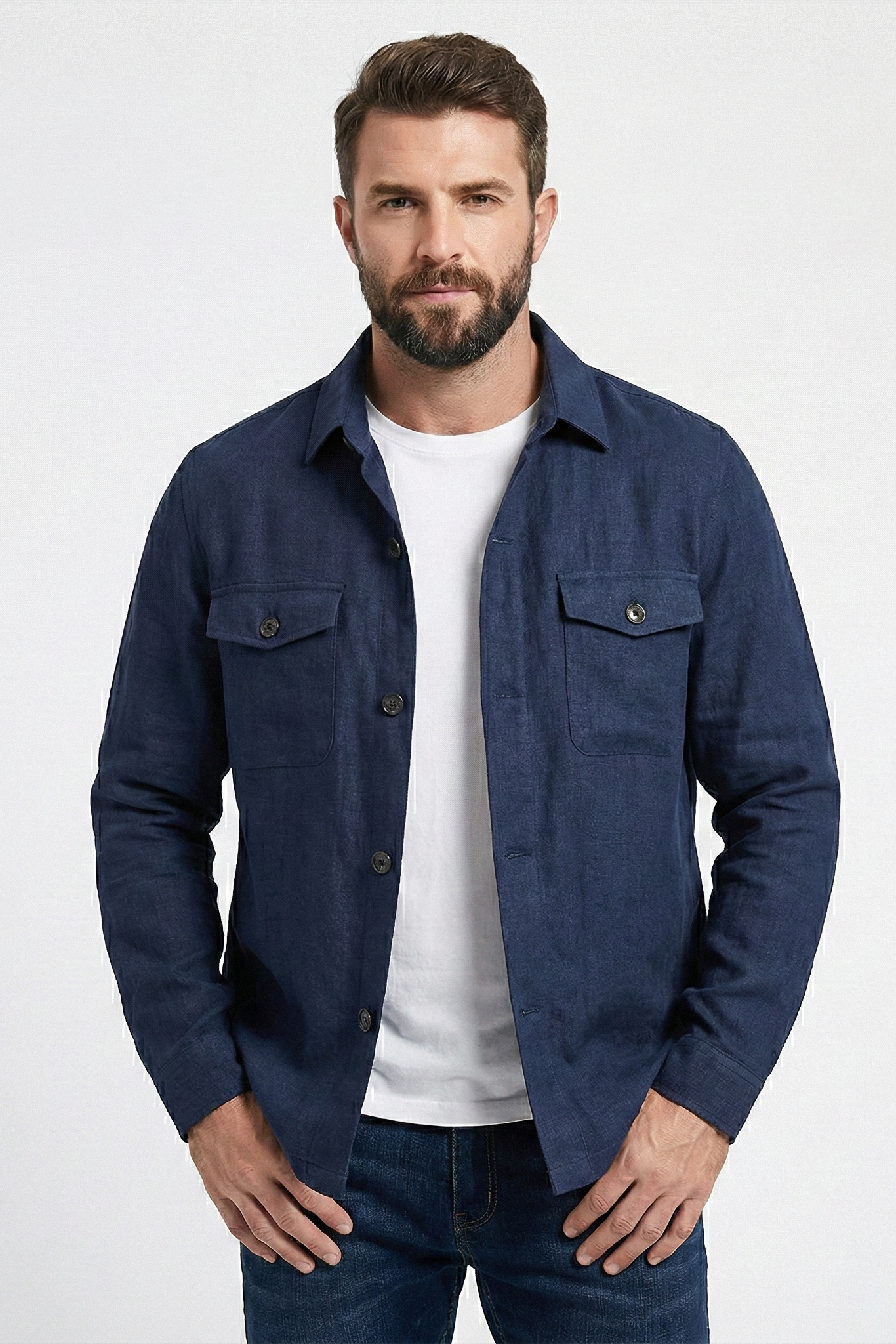 Men's Casual Slim Fit Jacket | ZENDA