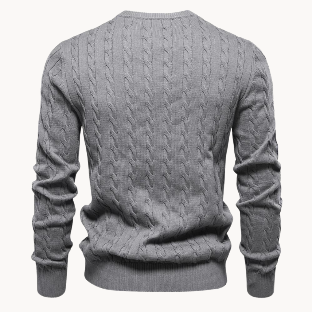 Kosta Cable Knit Sweater | ZENDA