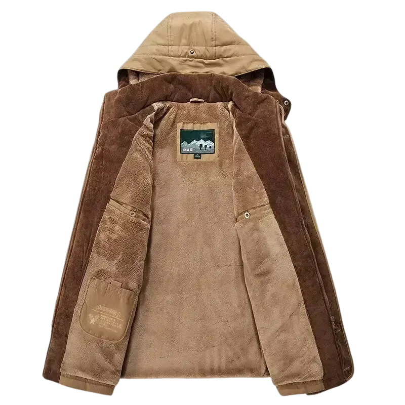 James Premium Long Winter Coat for Men | ZENDA