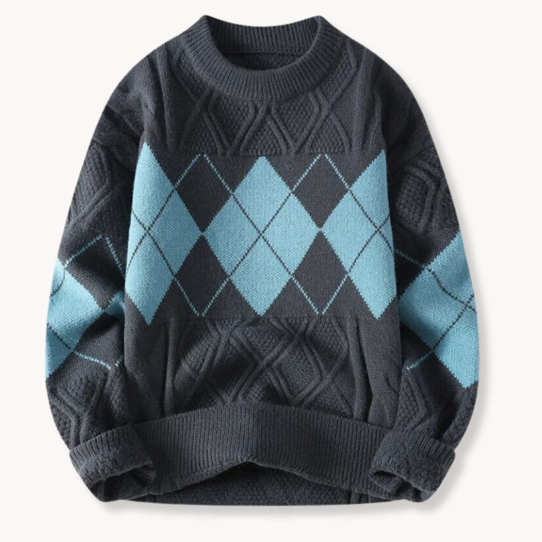 Ellis GeoKnit Sweater | Zenda