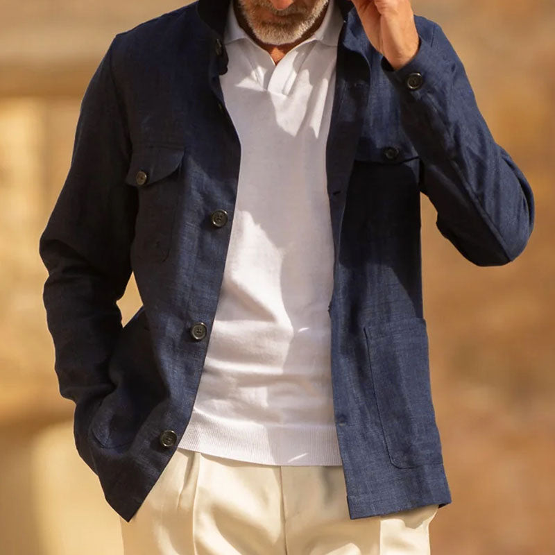 Men's Casual Slim Fit Jacket | ZENDA