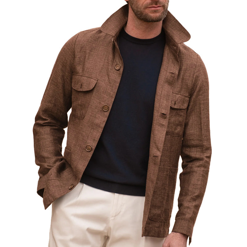 Men's Casual Slim Fit Jacket | ZENDA