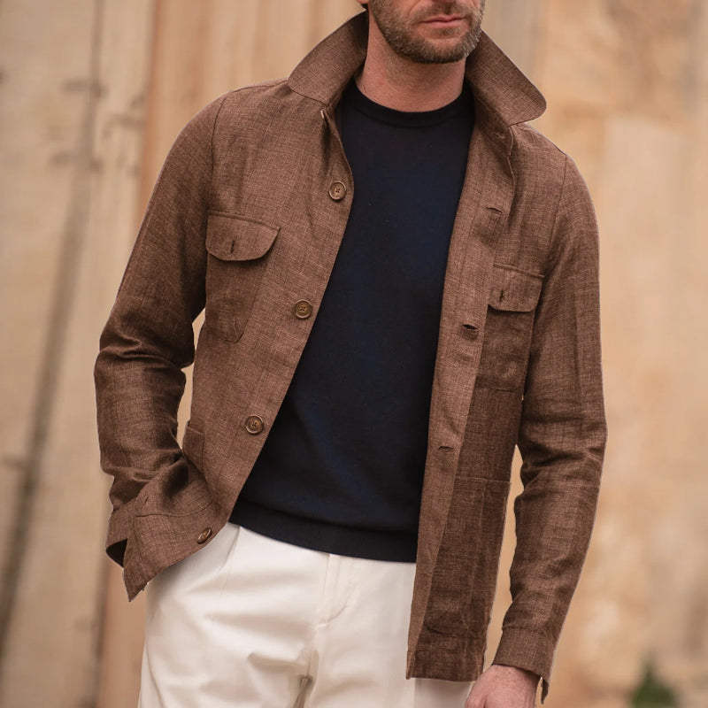 Men's Casual Slim Fit Jacket | ZENDA
