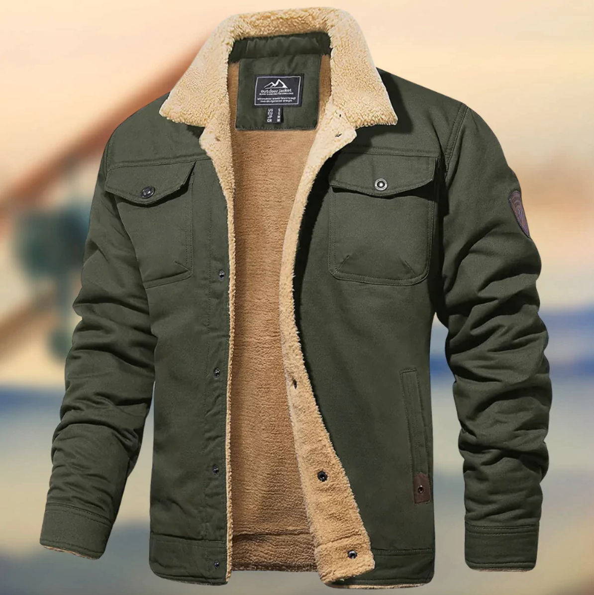 Hugo elegant and cozy warm jacket | ZENDA