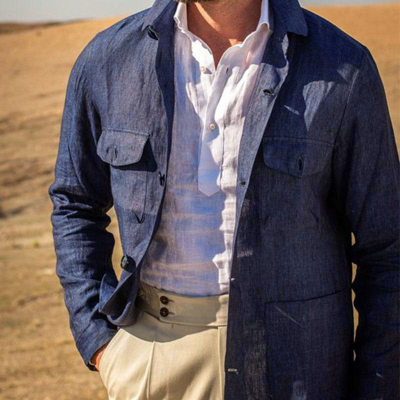 Men's Casual Slim Fit Jacket | ZENDA