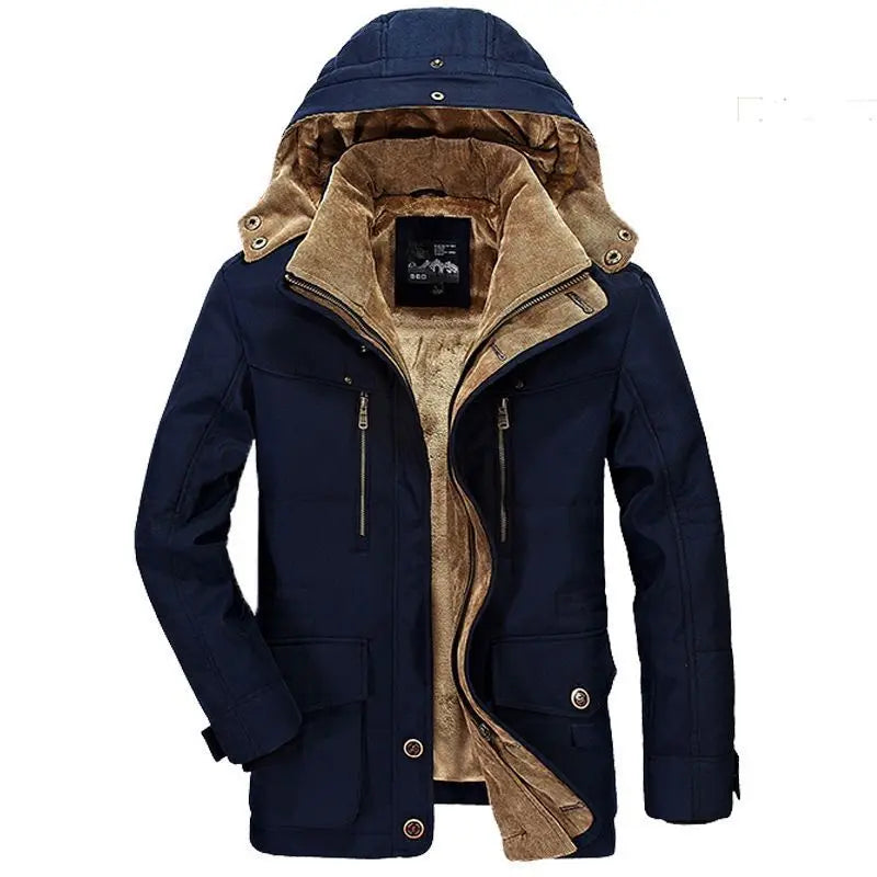 James Premium Long Winter Coat for Men | ZENDA