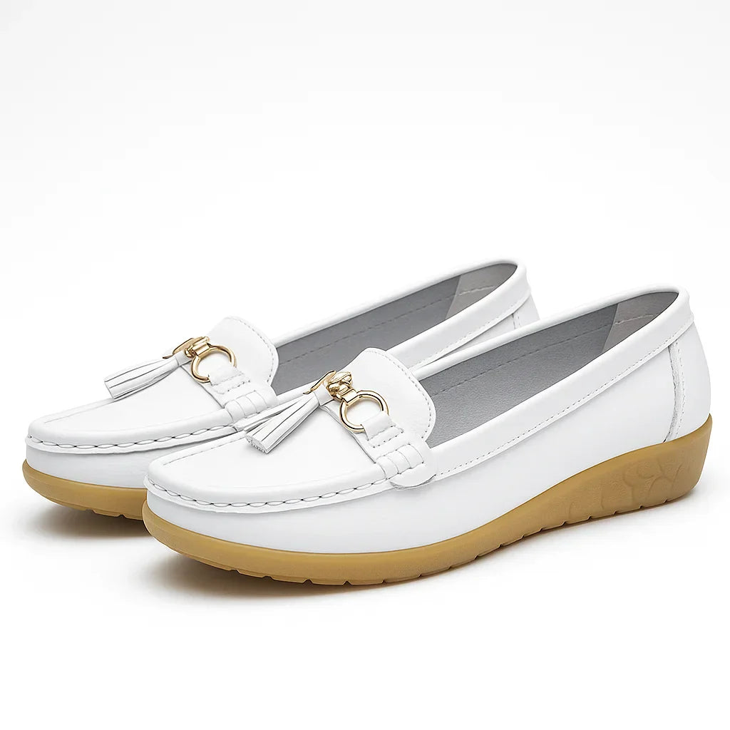 Orthopedic Leather Moccasin | Zenda