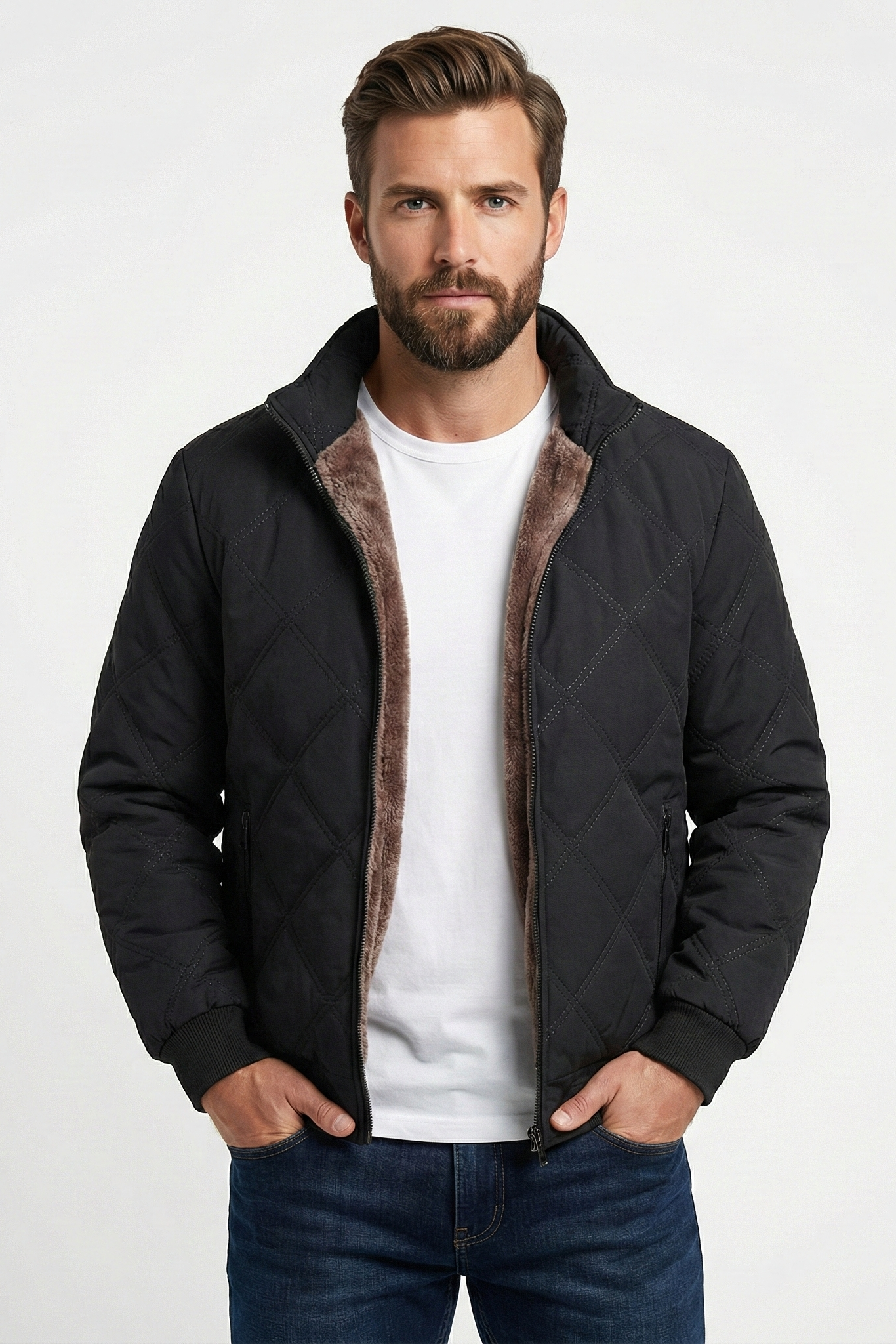 Men's Puffer Autumn Jacket | ZENDA