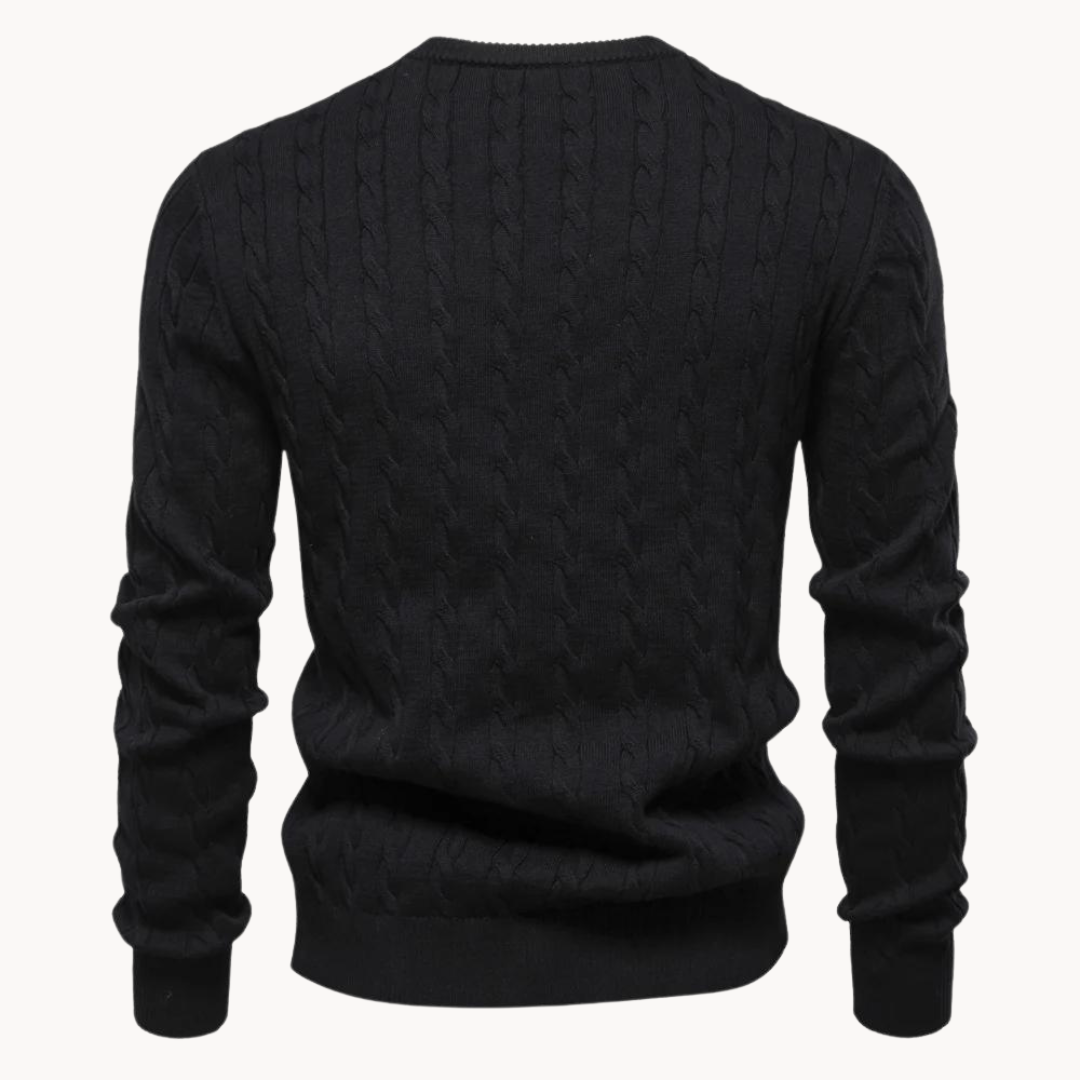 Kosta Cable Knit Sweater | ZENDA