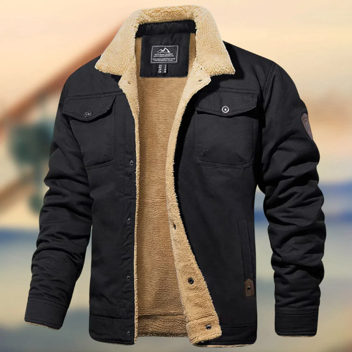 Hugo elegant and cozy warm jacket | ZENDA